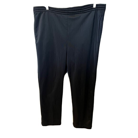 Nike Dri-FIT Men's Straight Leg‎ Training Joggers THICK Pants Black Size Large - Picture 1 of 6